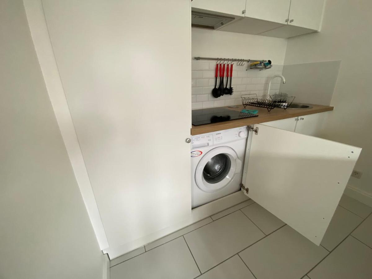 Studio Morgane-Balcon Couvert-Wifi-Pres Centre-Linge Et Menage 兰斯 外观 照片